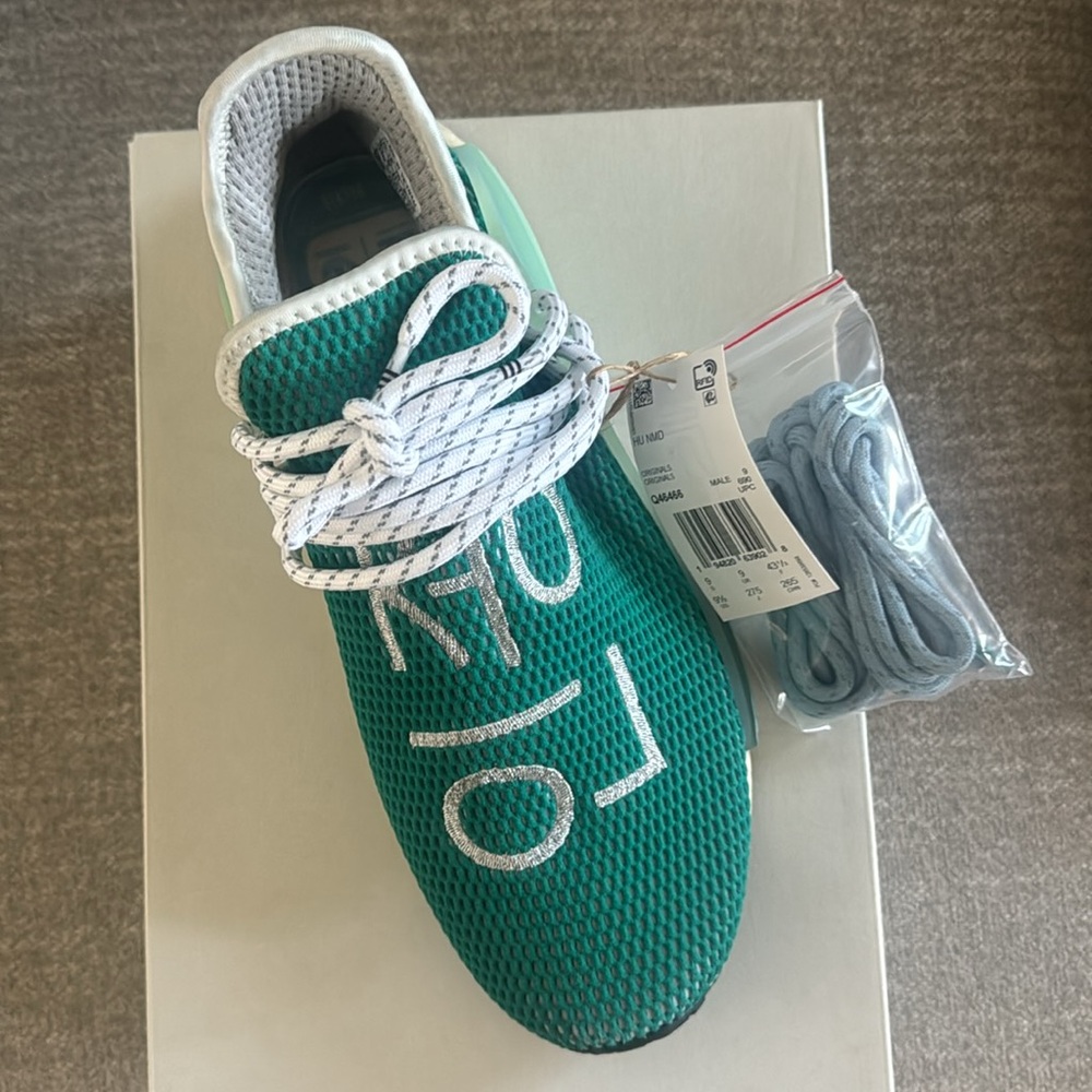 The adidas NMD Hu Pharrell Dash Green